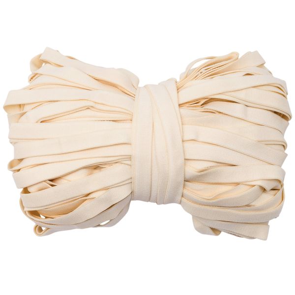 Резинка бельевая (отделочная) 12.0 мм / 50 метров, шампань