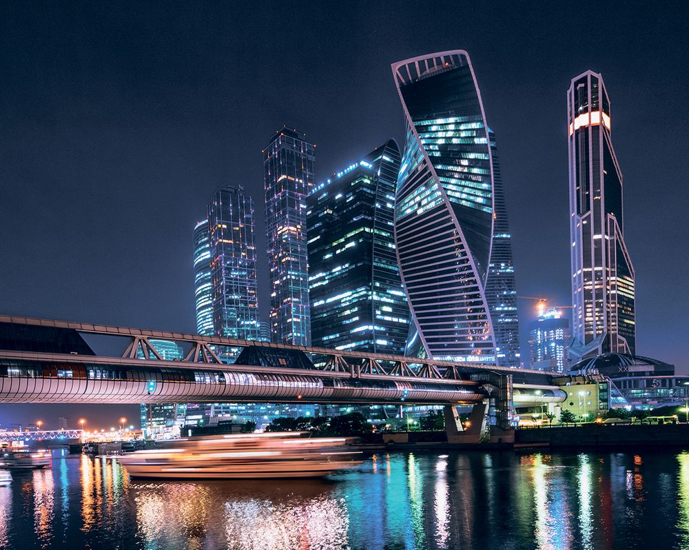 Картина по номерам Фрея PCF-18, на холсте с подрамником Бизнес-центр, 50х40 см