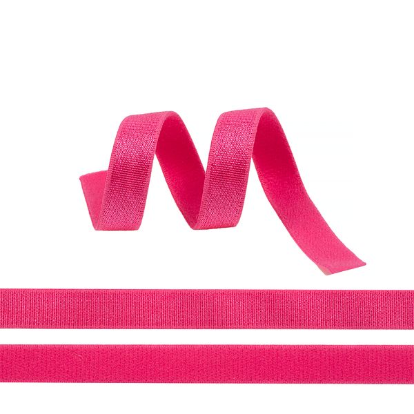 Резинка бельевая (бретелечная) 10.0 мм / 25 метров, арт.RBB05 ярко-розовый F144