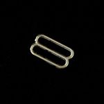 Рамки-регуляторы для бюстгальтера металл 15.0 мм, 50 шт, золото, 01-3146/15