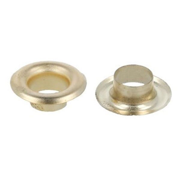 Блочки металл ⌀17 мм, 1000 ±20 шт, золото, Gamma №31