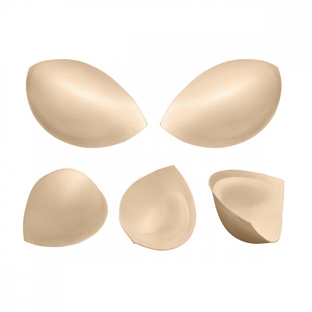 Бельевые чашечки для бюстгальтера PUSH-UP б/уст., (С3.1.02), разм.65, 03-телесный 10 пар