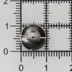 Пуговицы на ножке 16L=10 мм, (Nickel (никель)), 36 шт