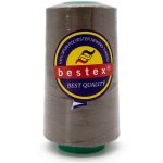 Нитки универсальные Bestex 50/2, 4570 м (5000 ярд) / 1 кат., 175 коричневый дым