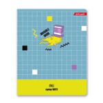 Тетрадь ученическая общая, матовая ламинация + выборочный УФ лак, A5+ 48 л. на скобе, белизна 100%, 10 шт, клетка, 000326 Суперкот, Светоч 48ТСК5_24_3_1