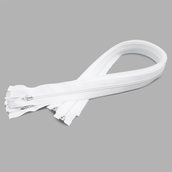 Молния спираль (витая) Arta Т5 (5 мм) 1 зам., разъем., 70 см, цв. 501 белый, уп.5 шт