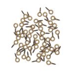 Штифты винтовые, 8х3,5mm, 50 шт в упак, Астра, латунь