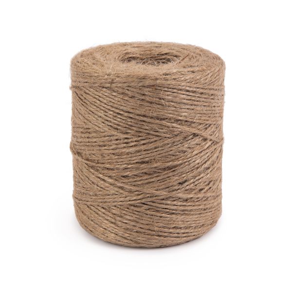 Шпагат джутовый ⌀1.4 мм, 200 м, 100% джут, суровый, Gamma ШД9