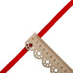 Резинка бельевая (стандартная) 10.0 мм / 10 метров, р.7777, красный