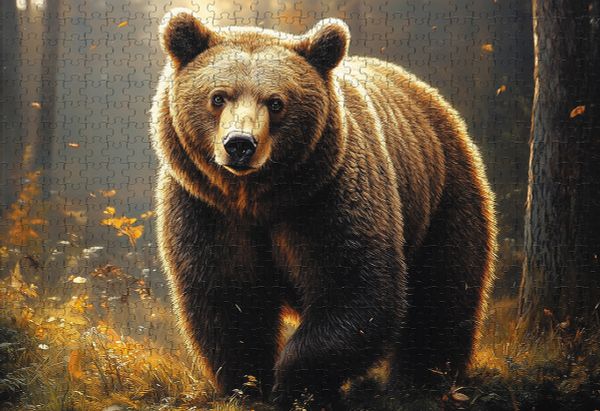 Пазл 500 элементов, PZL-500/71 Мишка косолапый, Фрея