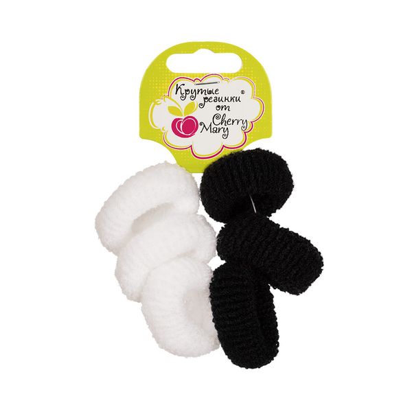 Набор резинок для волос R6020, 30 шт, №01 ассорти, Cherry Mary R6020