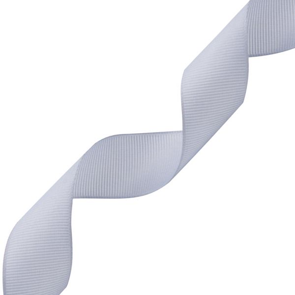 Лента репсовая (в рубчик) 25.0 мм, 151 серо-голубой, уп.18,28 м