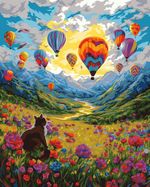 Картина по номерам Фрея PNB/PL-249, Фестиваль шаров, 50х40 см