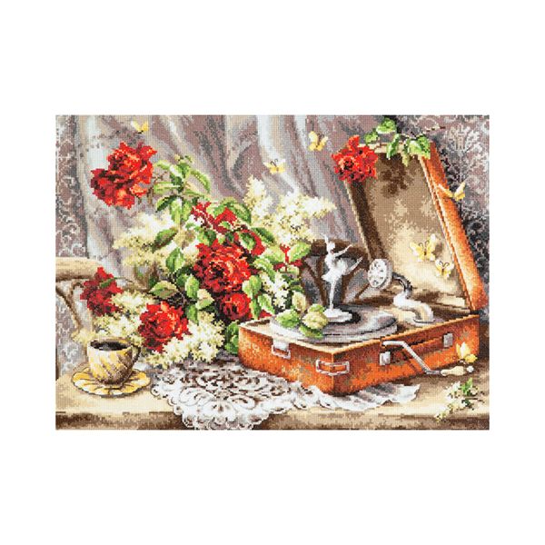 Набор для вышивания нитками Чудесная игла, Ностальгия46х34см