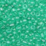 Бисер Astra&Craft 11/0 (2.1 мм), 200 г (10х20 г), цв. М20А-О тем. бирюза/прозрачный, матовый