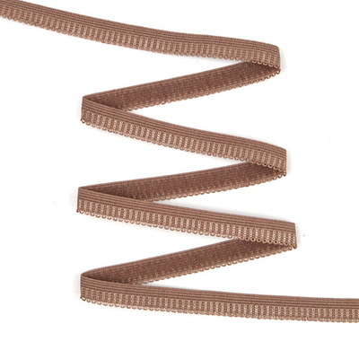 Резинка бельевая (ажурная) 10.0 мм / 50 метров, шиншилла, 0310/49