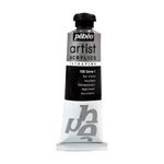 Краска акриловая Extra Fine 1, 37 мл, 906-105 черная слоновая кость, Pebeo