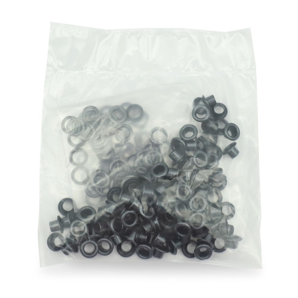 Люверсы металл ⌀_3.0 мм (внутр.), черный, 100 шт, S090816, BIG