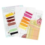 Набор для вышивания нитками Созвездие, Манго-маракуйя 12х12см