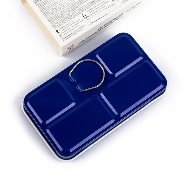 Акварель художественная, набор в металлической коробочке 12 цв, Цветочная симфония, палитра Марии Барановской, Vista-Artista VAWSM-12