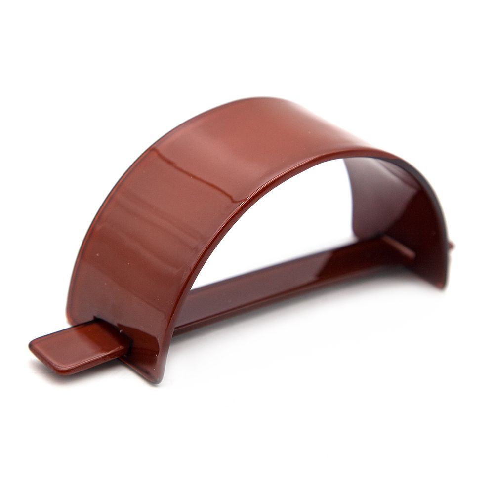 Заколка для штор 14х4х5 см, кофейный, 1 шт