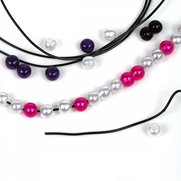 Нить силиконовая 0.6 мм, ТВ 0215-1012 цв.черный 10х30 метров