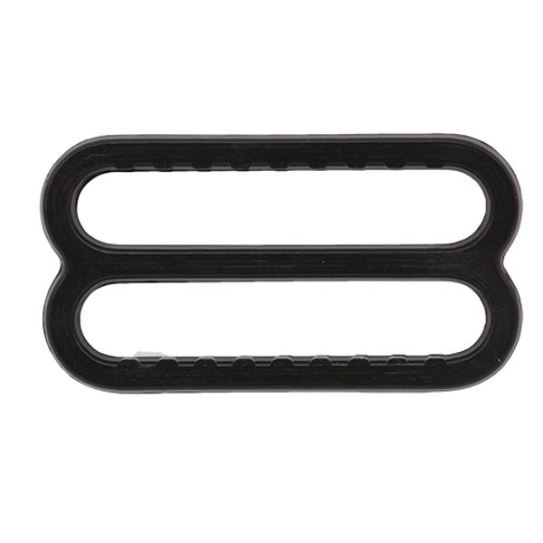 Рамки-регуляторы для бюстгальтера пластик 23.0 мм, черный, 100 шт