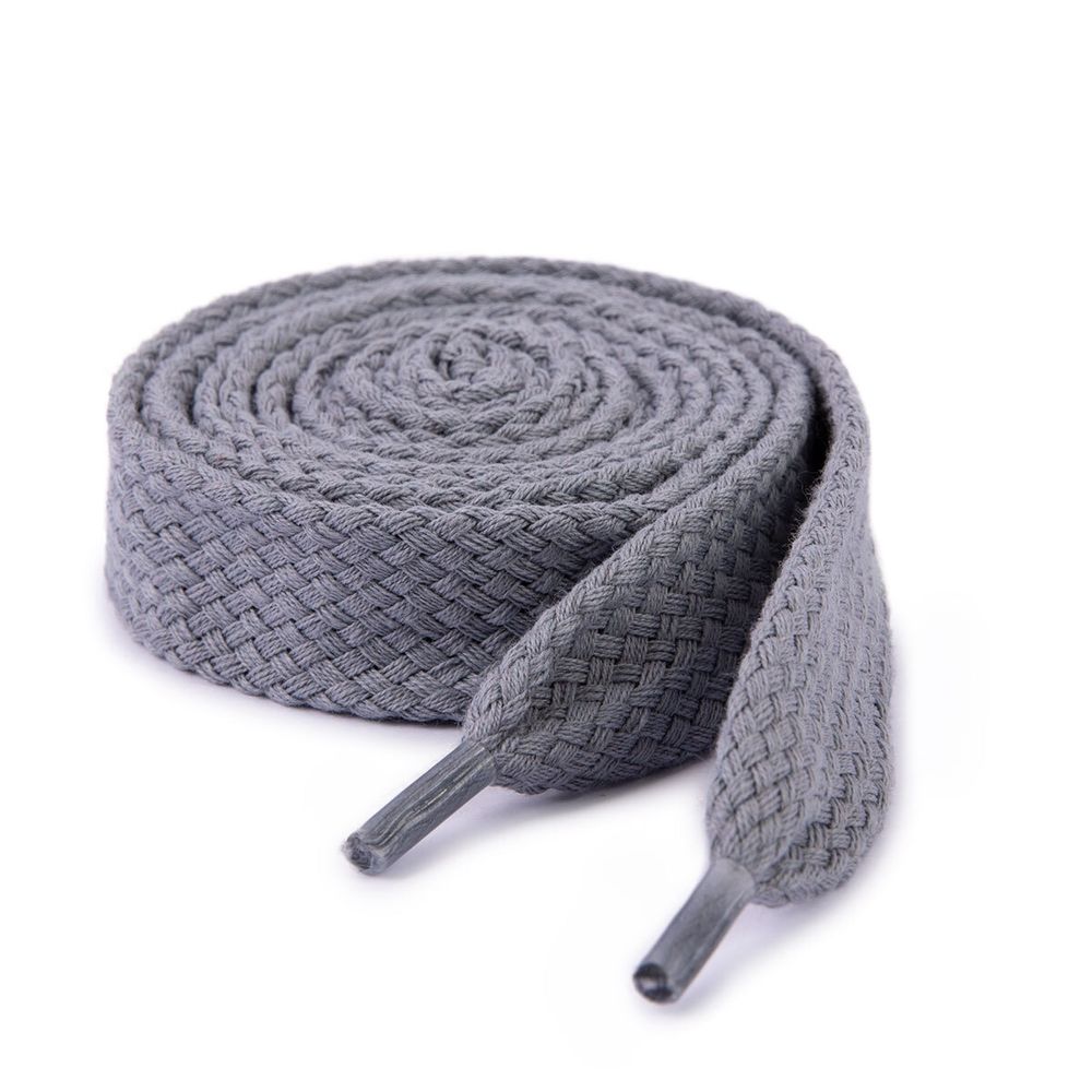 Шнур плоский для худи ⌀21.0 мм, 140 см, 10 шт, 924012/ серый (№412), р.60240/140И