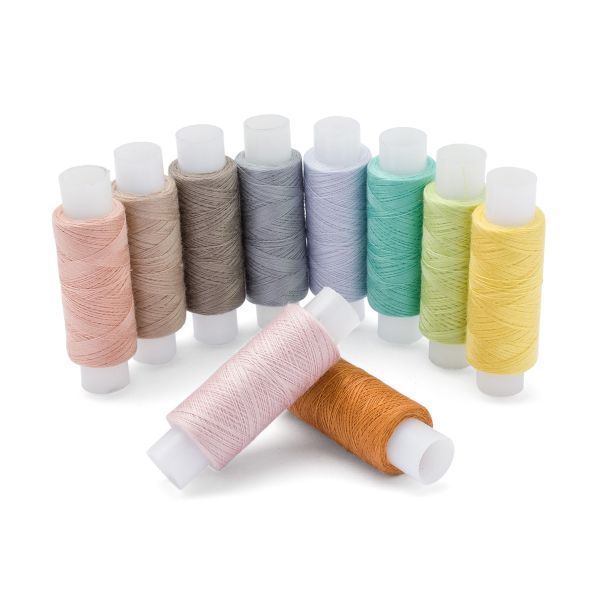 Швейные нитки (набор) 50/2, 10 кат. по 200 метров, ассорти №67, Astra&Craft