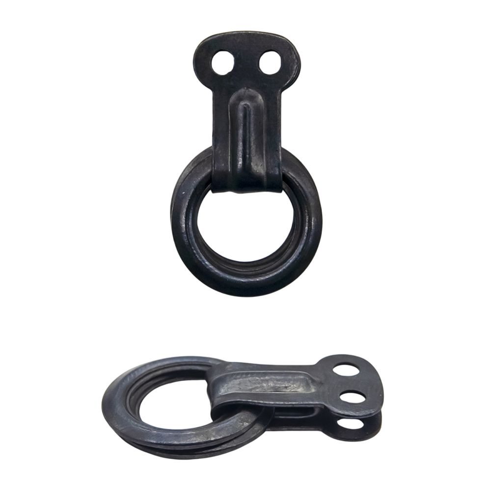 Кольцо ковровое ⌀15 мм, h25 мм, с подвеской (С21 оксид), С-21, с-39, 100 шт