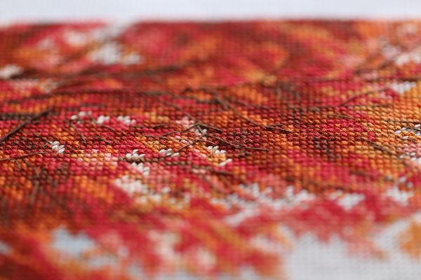 Набор для вышивания нитками Panna, Золотая серия, Япония. Гора Фудзияма, 40х26,5 см