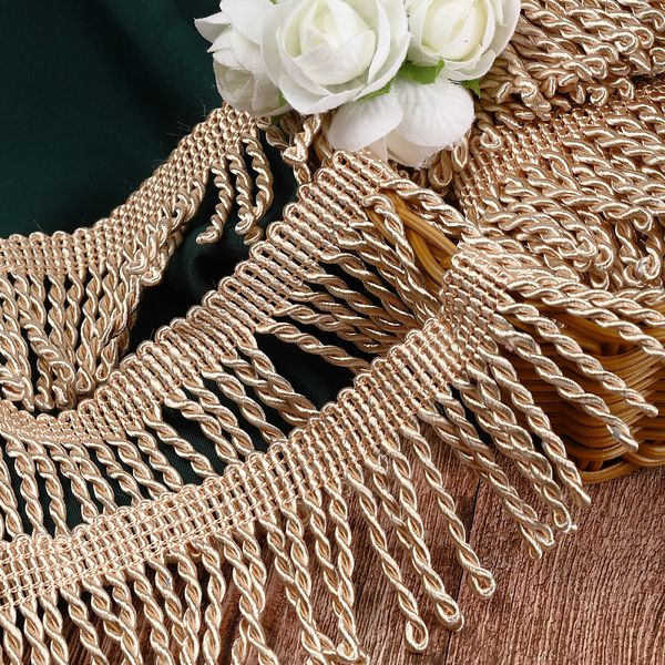 Бахрома отделочная 62.0 мм / 10 метров, №2 6371 пудра