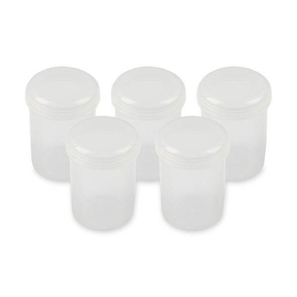 Туба пластик T-062, 5 шт, прозрачная, Gamma