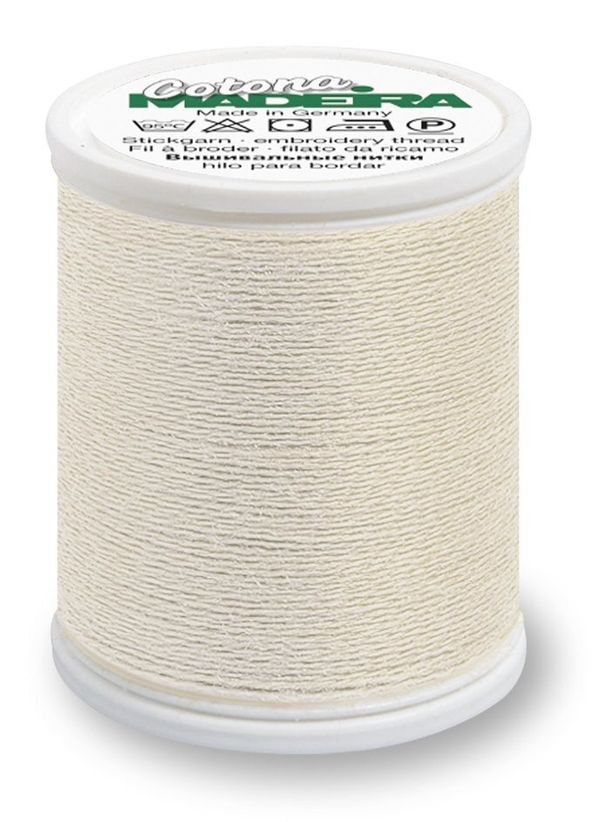 Нитки оверлочные хлопок Madeira Cotona №4, 100 м, цв. 9304, 9304, 5 катушек