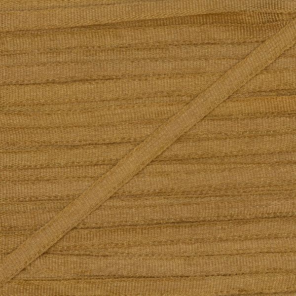 Лента (тесьма) шелковая 2.0 мм / 45.5±0.5 метров, №215 горчичный, Gamma SR-2