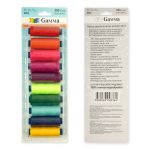 Нитки швейные бытовые Gamma 40/2, 183 м / 10 кат, ассорти 11