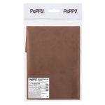 Замша искусственная отрез 35х50 см, 175±5 г/м², 18-1030 saddle (св.коричневый), Peppy Woven Suede