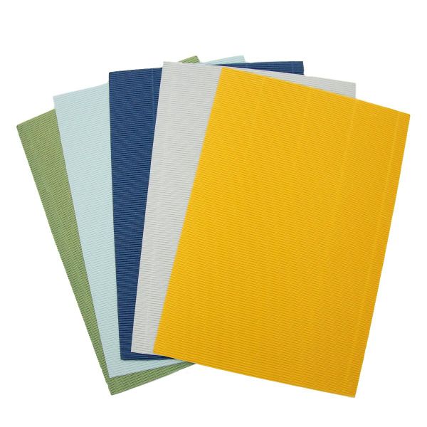 Гофрированная бумага (креповая) 5 листов, 230г/м², перламутр