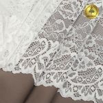 Кружево бельевое эластичное 190 мм / 3 м, 6378, цв.004 белый, Kruzhevo