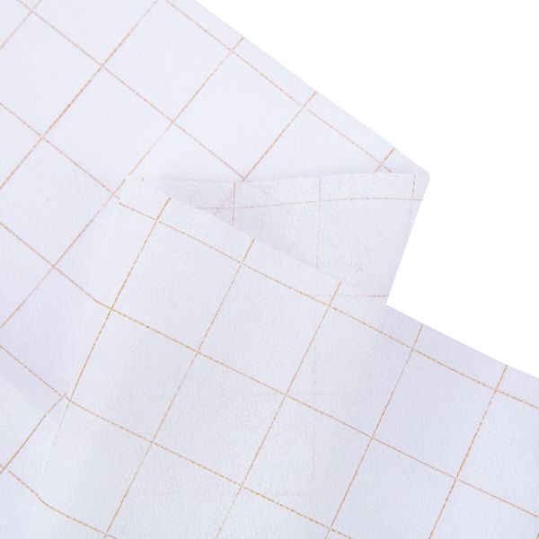 Флизелин клеевой для пэчворка Quilter s Grid 34 г/м², отрез 90х100 см, белый, Gamma Quilter s Grid