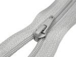Молния спираль (витая) (цв.SBS) брючная Т4 (4 мм) 1 зам., н/раз., 20 см, автомат, S-165 св.серый, 100 шт