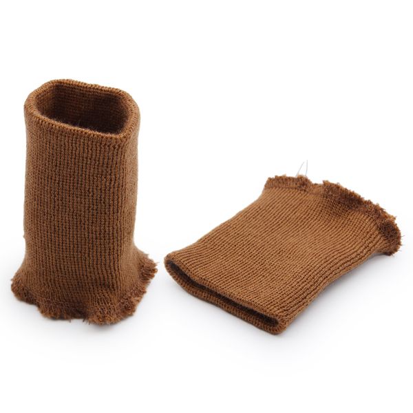 Манжеты трикотажные 7.0х9.0 см, 1 пара, тонкие 14кл. 1х1, 075 бежевый