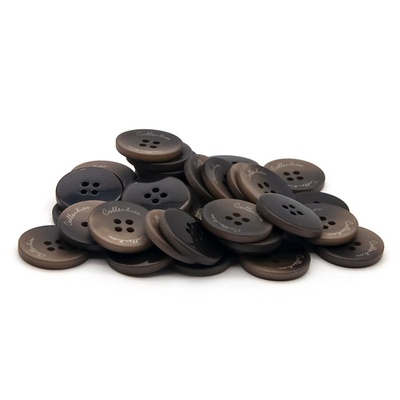 Пуговицы 4 прокола 36L (коричневый), 36 шт