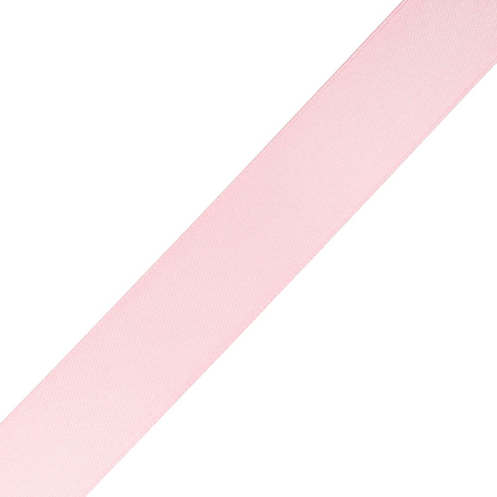 Лента атласная 2-сторонняя 25.0 мм / 22.86±1 метров, C1039 светло-розовый, 6102-0013, Globus