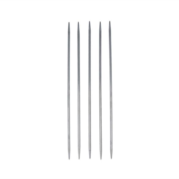 Спицы чулочные металл ⌀3.5 мм, 20 см, никель, Gamma MK5
