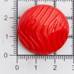 Пуговицы на ножке 28 мм (18-1664 красный), 36 шт