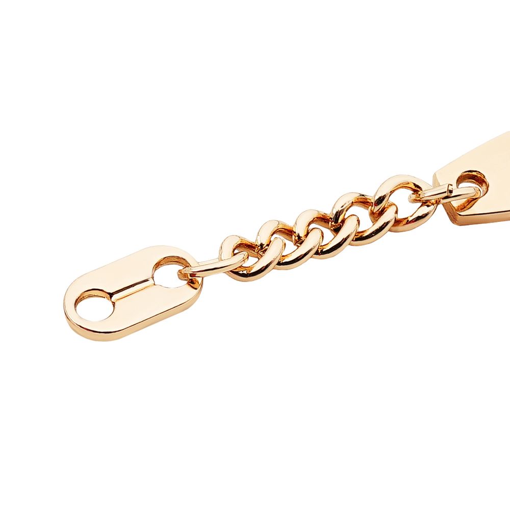 Вешалка-цепочка 100 мм, металл, золото, МТ_1861, 6 шт