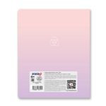 Тетрадь ученическая общая, софт-тач ламинация + выборочный лак, цветной запечатанный форзац, A5+ 48 л. на скобе 65 г/м², белизна 100 %, 10 шт, клетка, 00995 Кружева, Светоч 48Т14