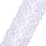 Кружево бельевое эластичное 180 мм / 3.4 метра, цвет светло-серый