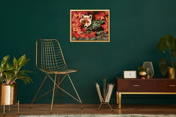 Картина по номерам Фрея, Хитрый лисенок, 40х50 см